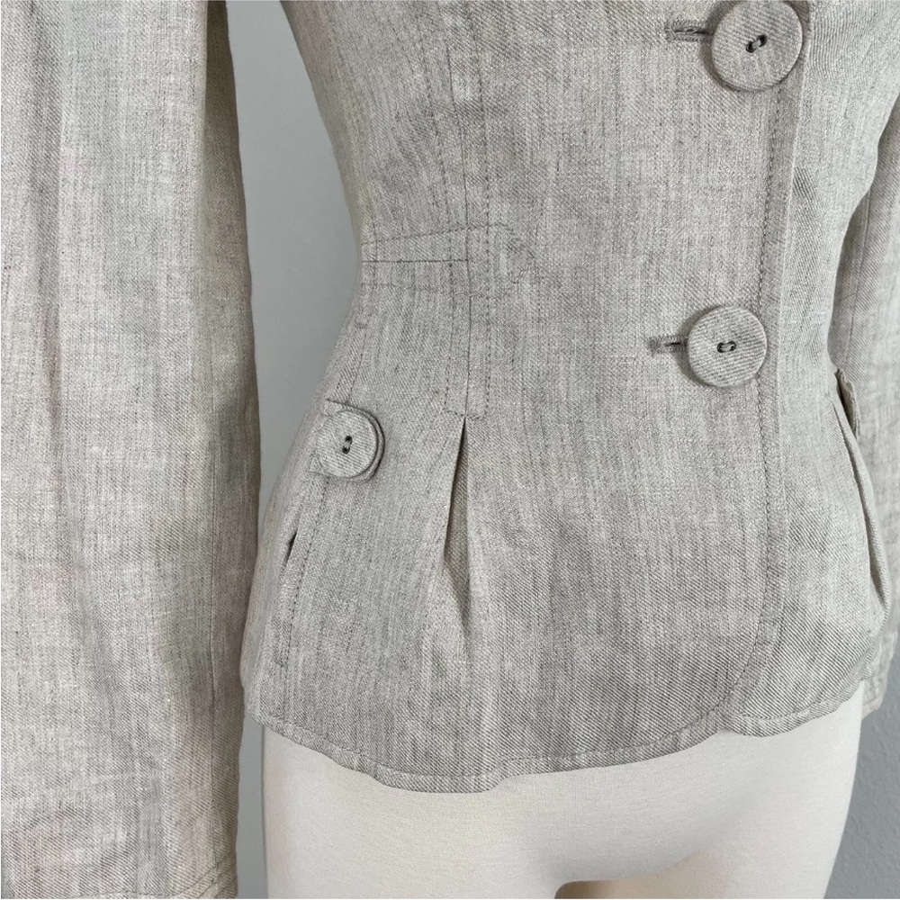 Mango linen blazer - Picture 5 of 6